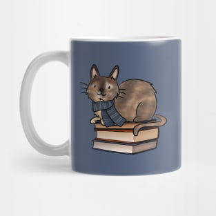 HP House Cat and Books Mug